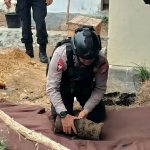 Penemuan Diduga Proyektil di Banjarbaru Gegerkan Warga, Gegana Turun Tangan, Ternyata Cuma Besi Karatan