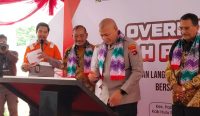 Peresmian Overpass Merah Putih PT AGM