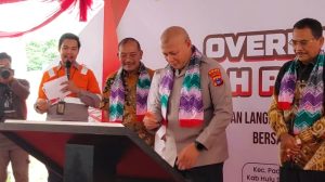 Peresmian Overpass Merah Putih PT AGM