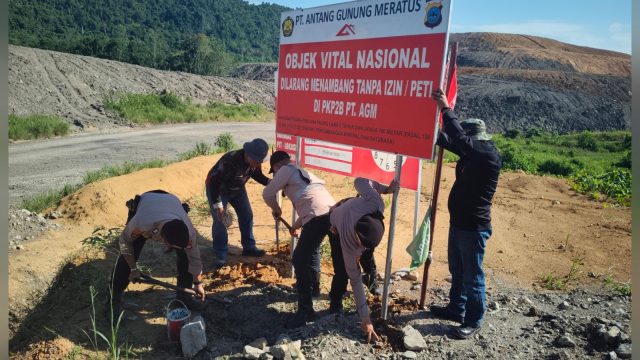 PT AGM Perketat Pengamanan Wilayah Konsesi dari Tambang Ilegal