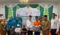 Kolaborasi PT AGM, Baznas dan TP PKK HSS Gelar Sunatan Massal Gratis