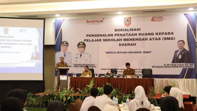 PUPR Kalsel Kenalkan Konsep Tata Ruang kepada Pelajar