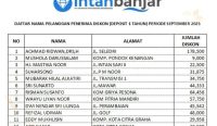 PTAM Intan Banjar Umumkan 12 Pelanggan Penerima Program Deposit: Bebas Tagihan 1 Bulan